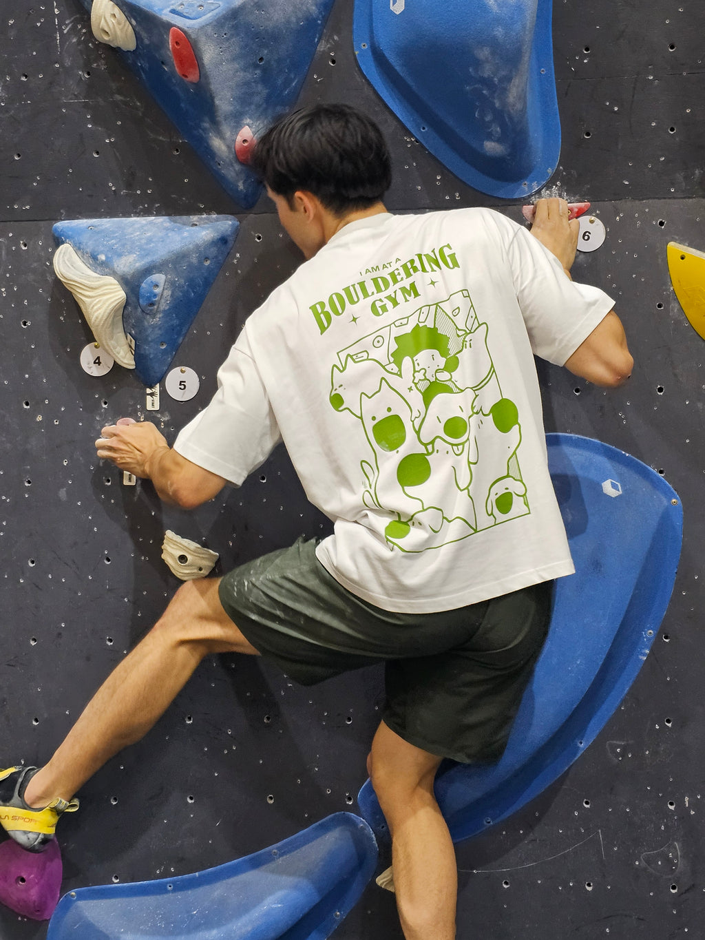 Dogs in a Bouldering Gym - Nobori